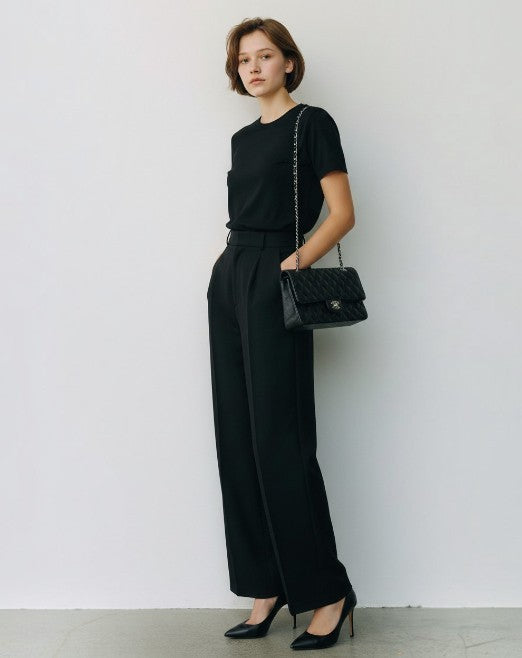 シャネル  CHANEL キャビアスキン  マトラッセWフラップ  チェーンショルダー  25  ブラック  SV金具/MA2402001