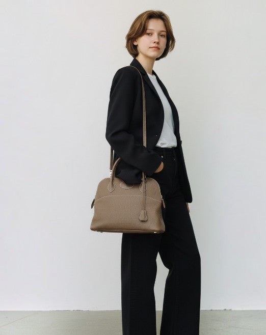 エルメス  HERMES  ボリード31  トリヨン  エトゥープ  SV金具  A刻印/MA2406004