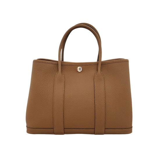 エルメス  HERMES  ガーデンパーティTPM  ネゴンダ  ブロンズドレ  SV金具  W刻印/MA2409003