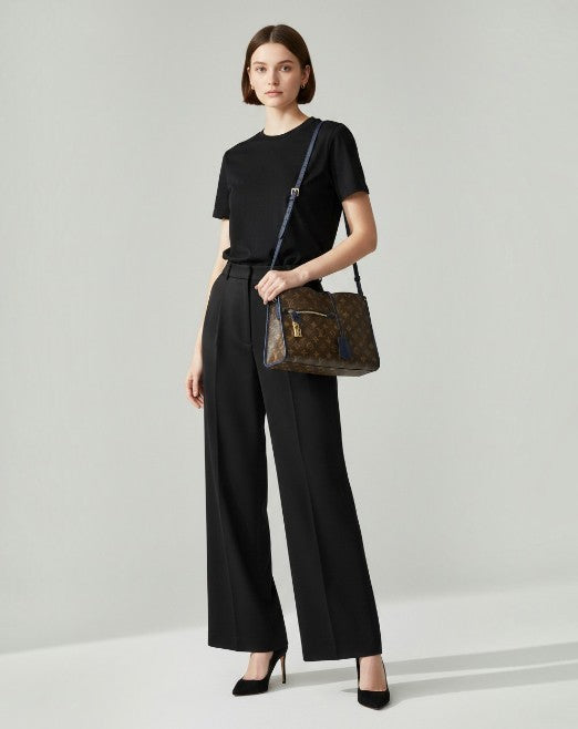 ルイヴィトン LOUIS VUITTON モノグラム ポパンクールPM M43434