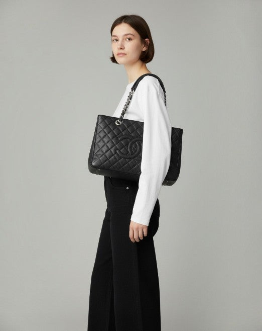 シャネル  CHANEL  キャビアスキン  GSTトートバッグ  A50995  トートショルダーバッグ/MA2512013