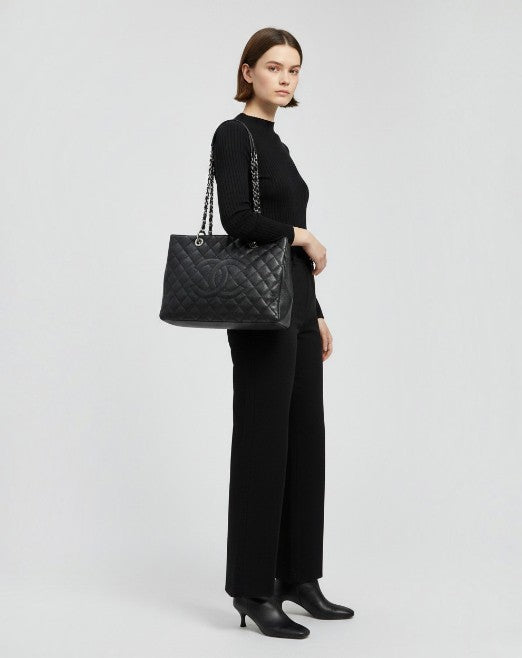 シャネル  CHANEL  キャビアスキン  GSTチェーントートバッグ  A50995/MA2602013