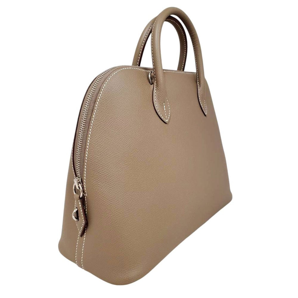 エルメス HERMES ボリード1923 30 エプソン エトゥープ SV金具 K刻印