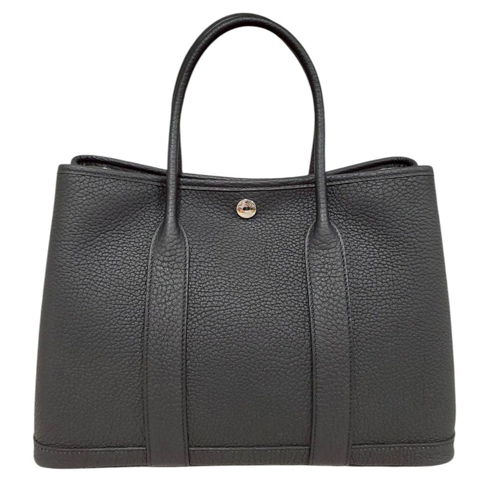 エルメス  HERMES  ガーデンパーティTPM  ネゴンダ  ノワール  SV金具  W刻印/AT251022