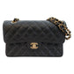 シャネル  CHANEL  キャビアスキン  クラシック  スモール  ハンドバッグ  Wフラップ  チェーンショルダー  A01113