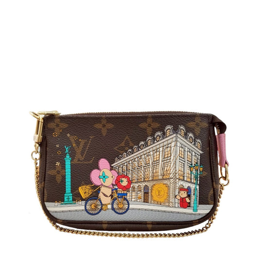 Louis Vuitton LOUIS VUITTON Monogram Mini Pochette Accessory M81760 Brown/Vivienne