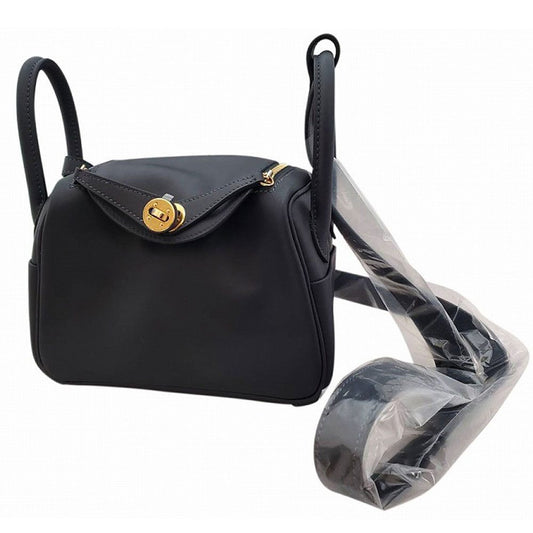 HERMES Lindy Mini 20 Verso Swift Cabane/Blue Frida