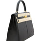 Hermes Kelly 25 Padded Swift Noir