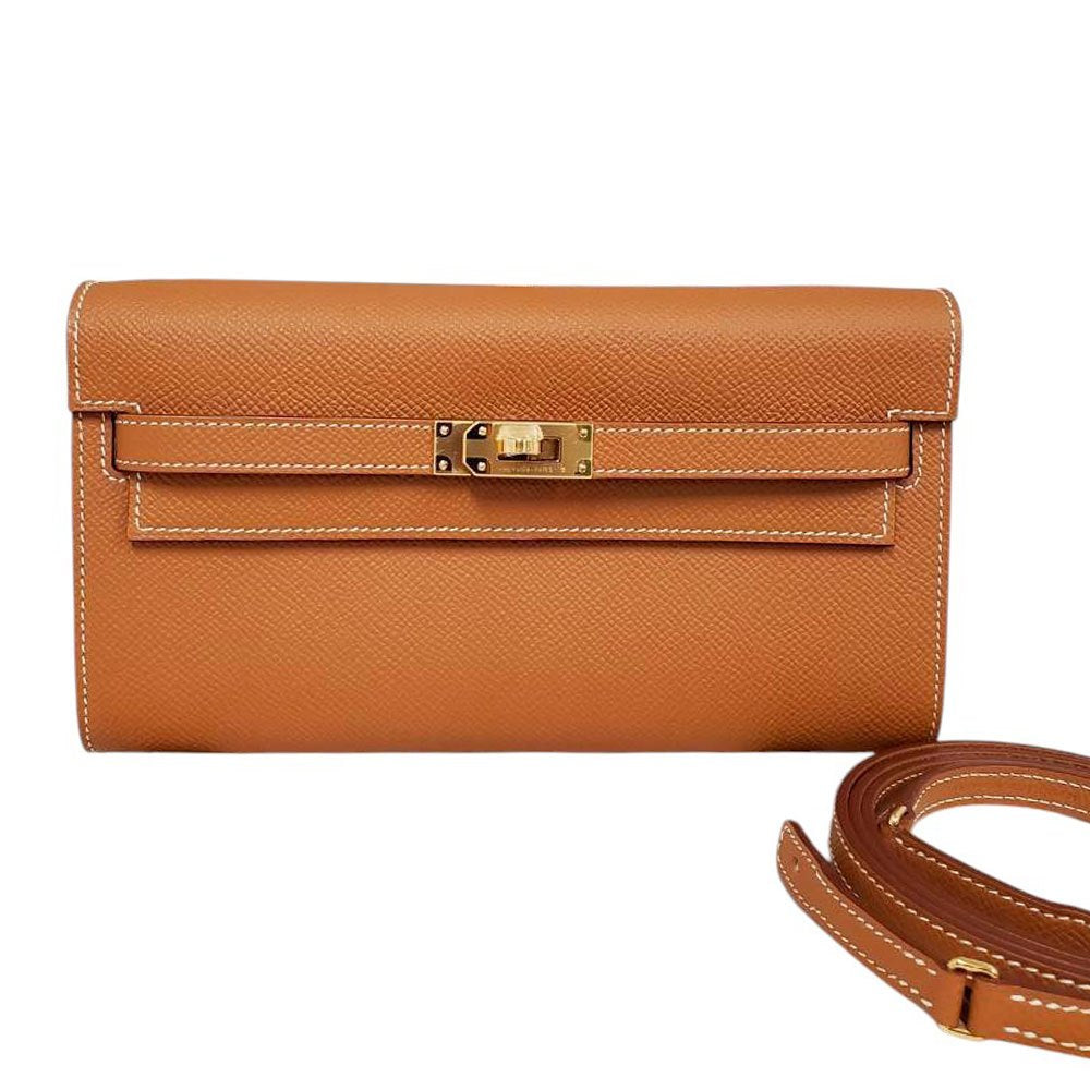 エルメス HERMES ケリー トゥーゴー エプソン ゴールド G金具 K刻印