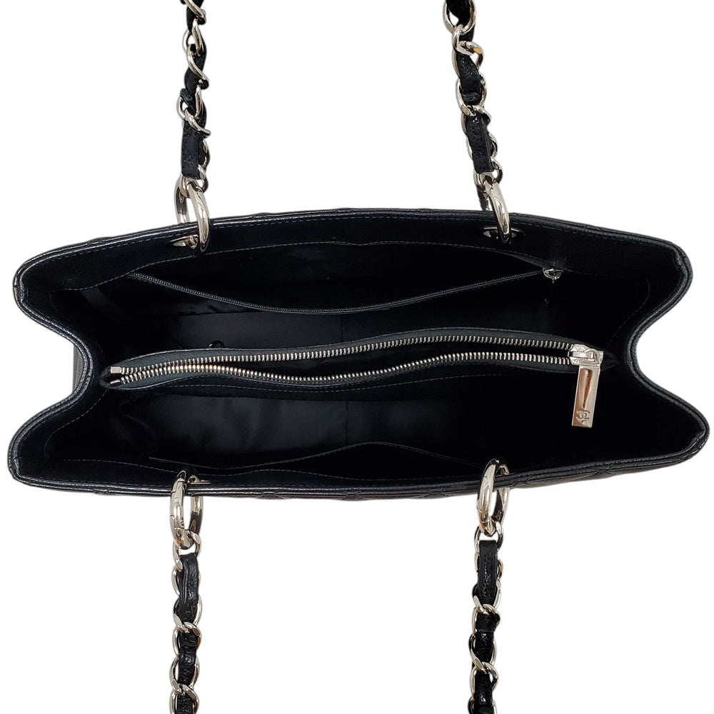 シャネル  CHANEL  キャビアスキン  マトラッセ  ココマーク  GSTチェーントートバッグ  ブラック A50995/MA2503013