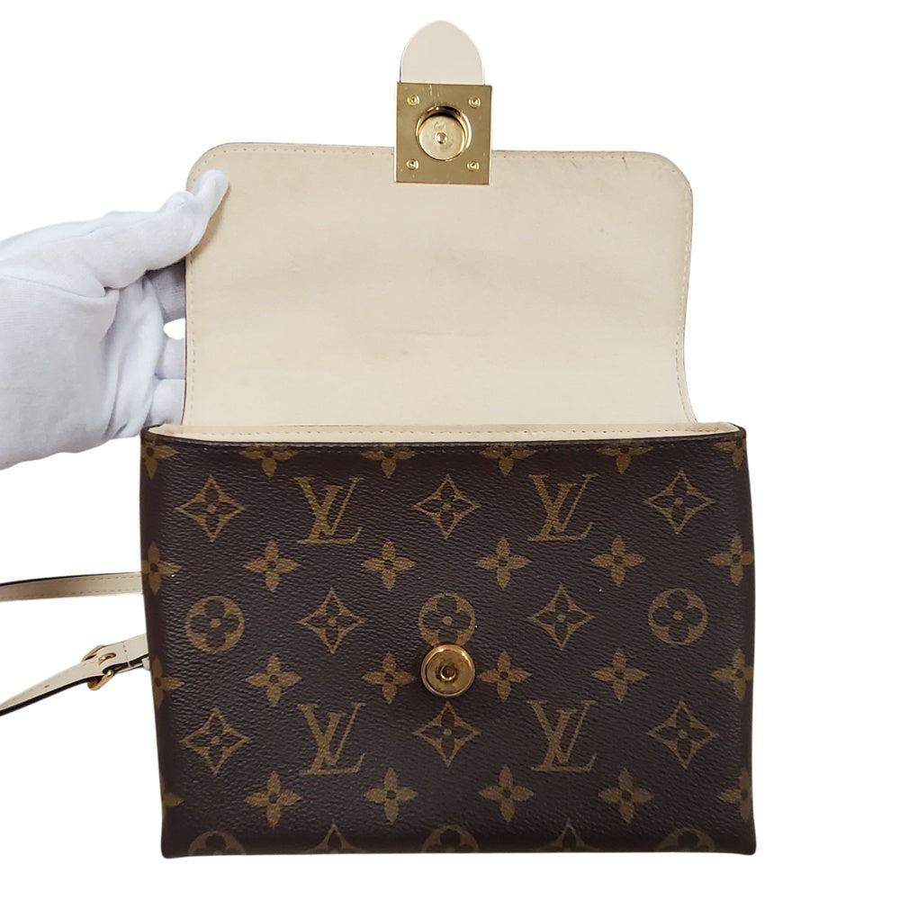 ルイヴィトン  LOUIS  VUITTON ロッキーBB M44653 クレーム モノグラム  ショルダーバッグ/MA2607018