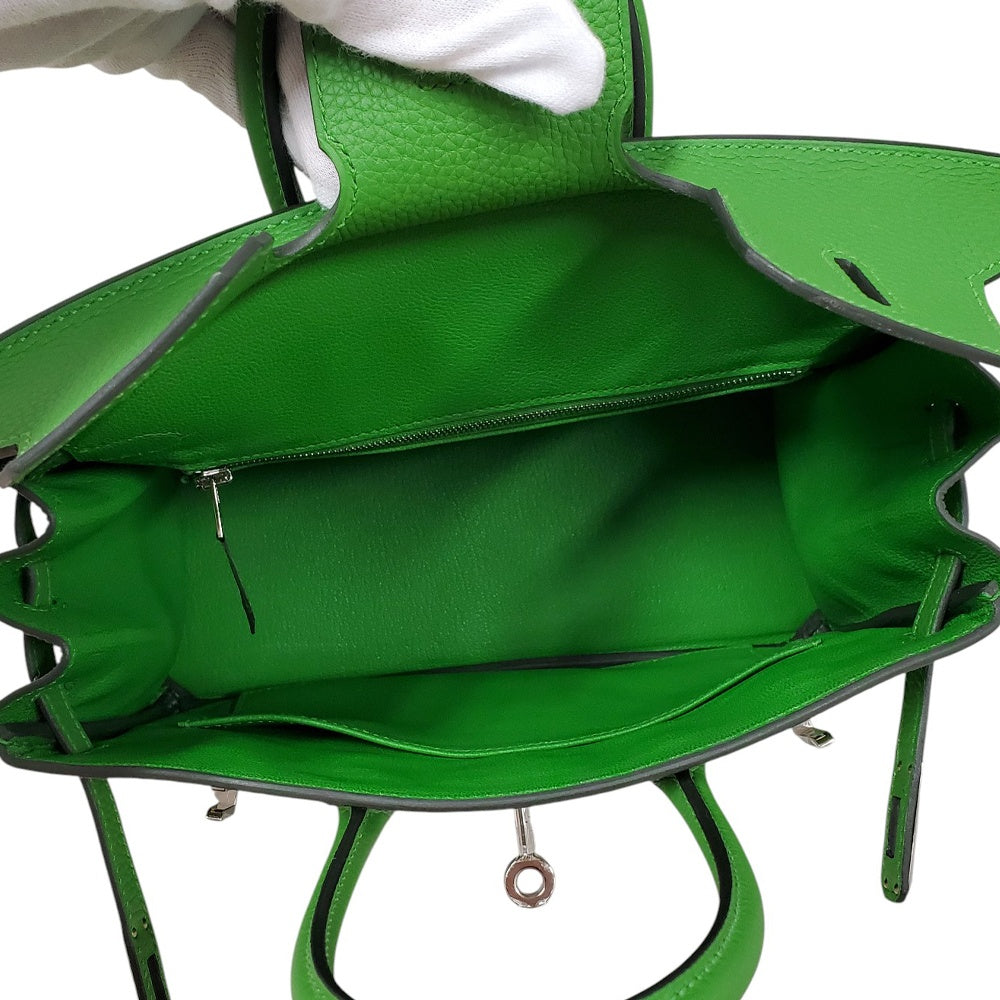 エルメス  HERMES  バーキン25  トゴ  ヴェールユッカ  SV金具  B刻印/AT231110