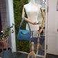 Hermes Lindy 26 Blue Jean Taurillon W Stamp Silver Hardware
