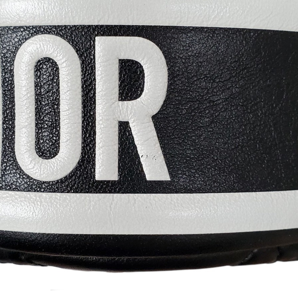 クリスチャン  ディオール  Christian  Dior  ラムスキン  カナージュ  ヴァイブ  ホーボー  ショルダーバッグ  ブラック/ホワイト/MA2602008