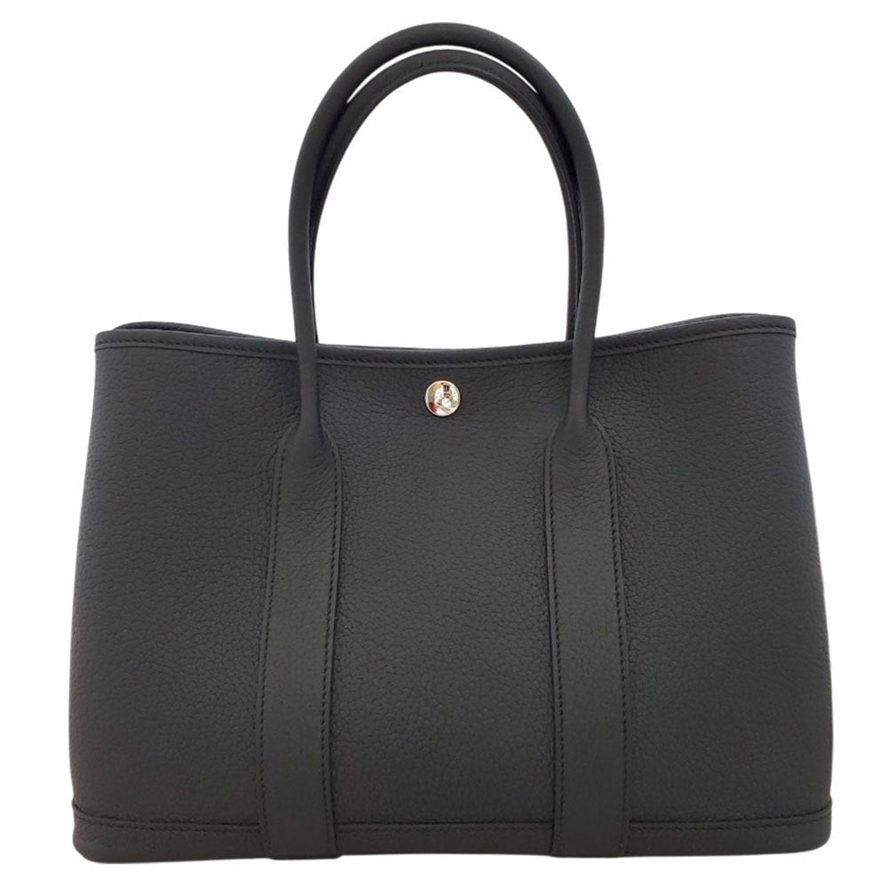 エルメス  HERMES  ガーデンパーティTPM  ネゴンダ  ノワール  SV金具  W刻印