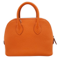 Hermes HERMES Bolide 1923 Mini Chevre Orange Mini Anne
