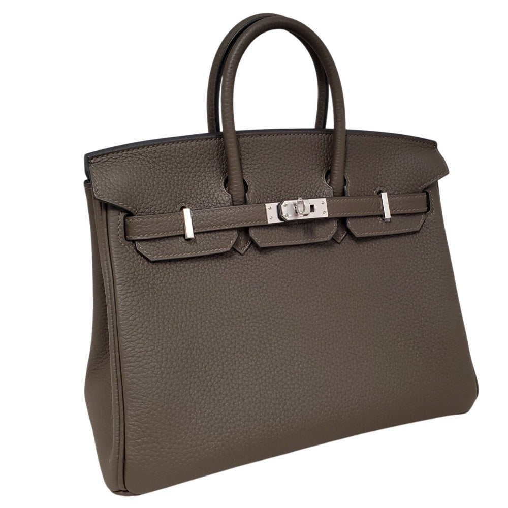 エルメス  HERMES  バーキン25 トゴ ヴェールロデン SV金具 G刻印/AT2610009