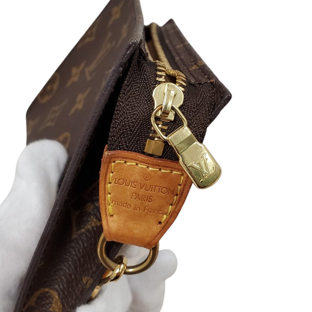 同時購入 LOUIS VUITTON モノグラム バケットPM ポーチ付き ヴィトン