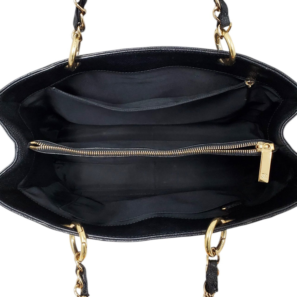 シャネル  CHANEL  キャビアスキン  GSTチェーントートバッグ  A50995/MA2602002