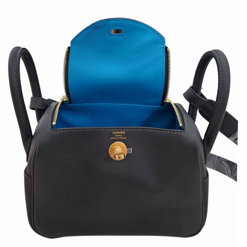 エルメス  HERMES  リンディ  ミニ20  ヴェルソ  スイフト  キャバン/ブルーフリーダ