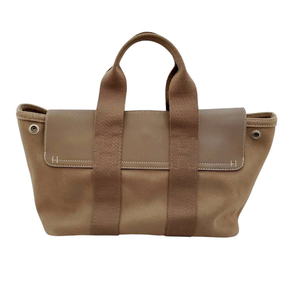 エルメス HERMES  ヴァルパライソMM  トワル/スイフト  エトゥープ  SV金具(刻印不明)