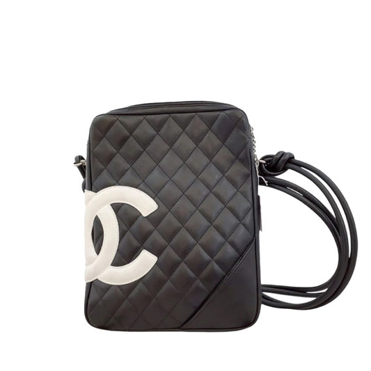 シャネル CHANEL  カーフスキン  カンボンライン  CCマーク  ミディアムポシェット  A25178/MA2507010