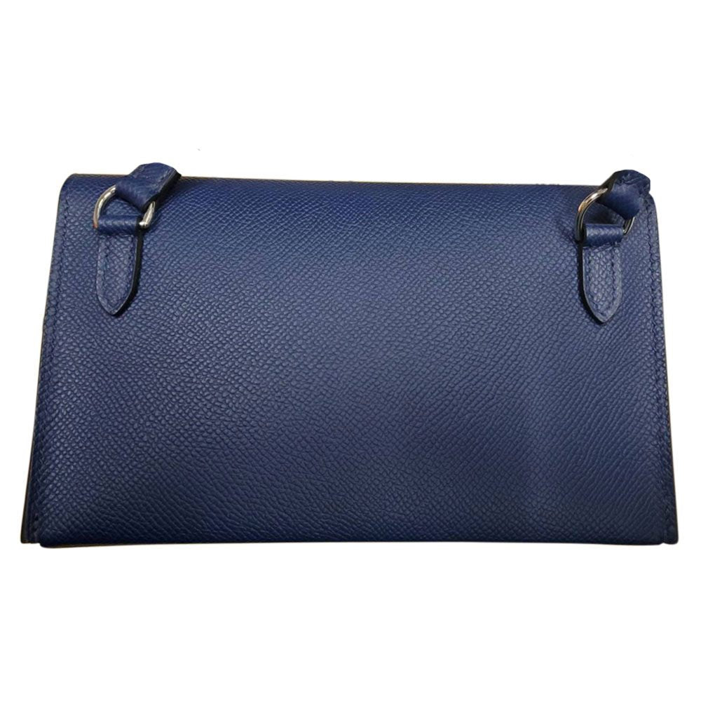 エルメス  HERMES ナップトゥーゴー  エプソン  ブルーネイビー  ショルダーバッグ  SV金具/AT240310