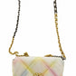 CHANEL Chanel 19 Goatskin Matelasse Flap Chain Shoulder Bag Neon Color