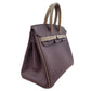 Hermes HERMES Birkin 25 Personal Order Epson Raisin/Etoupe