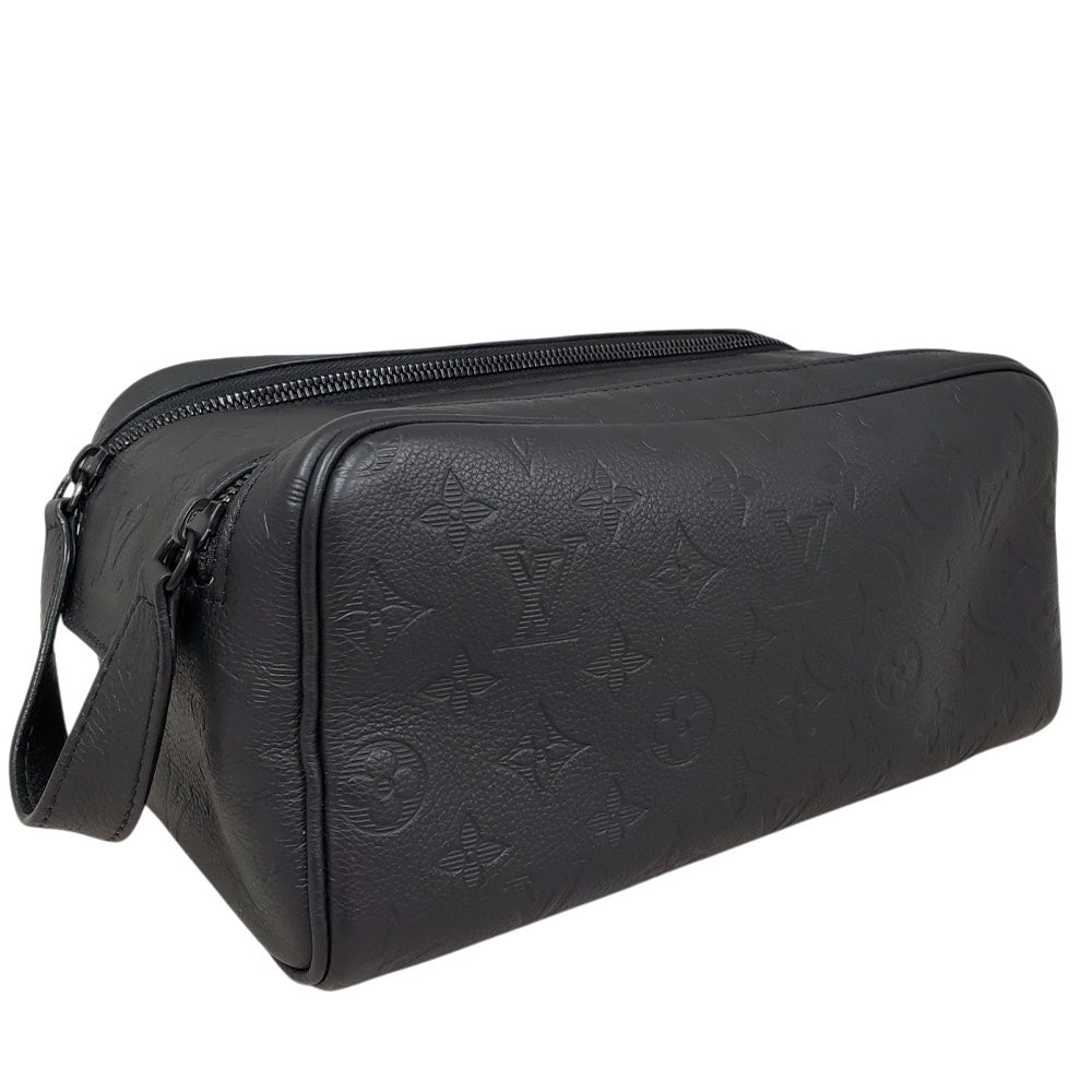 ルイヴィトン LOUIS VUITTON  モノグラム･シャドウ  ドップ･キット  ウルトラブラック  M12645/MA2606007