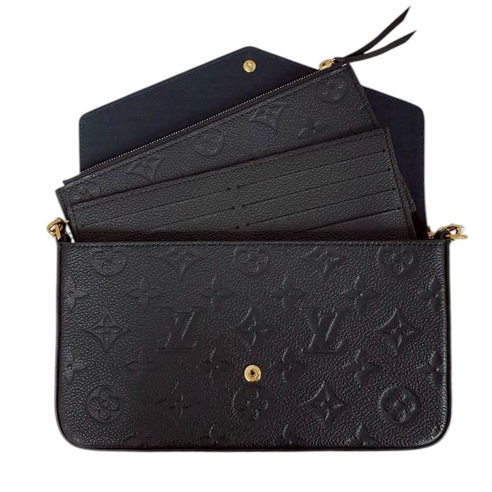 ルイヴィトン  LOUIS  VUITTON  モノグラム・アンプラント  ポシェット・フェリシー  M64064  ノワール