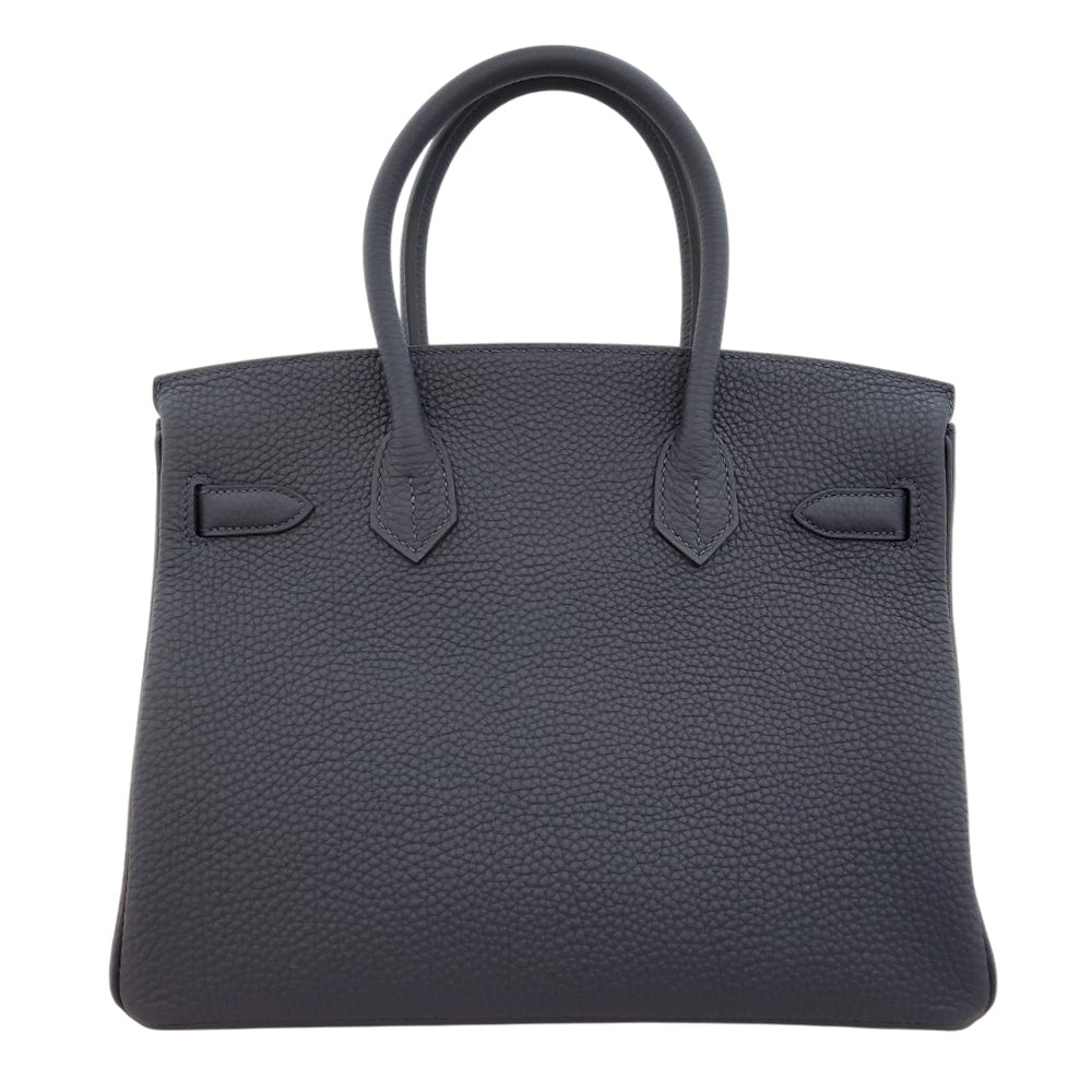 エルメス  HERMES  バーキン30  トゴ  ブルーニュイ  W刻印  SV金具/AT241024