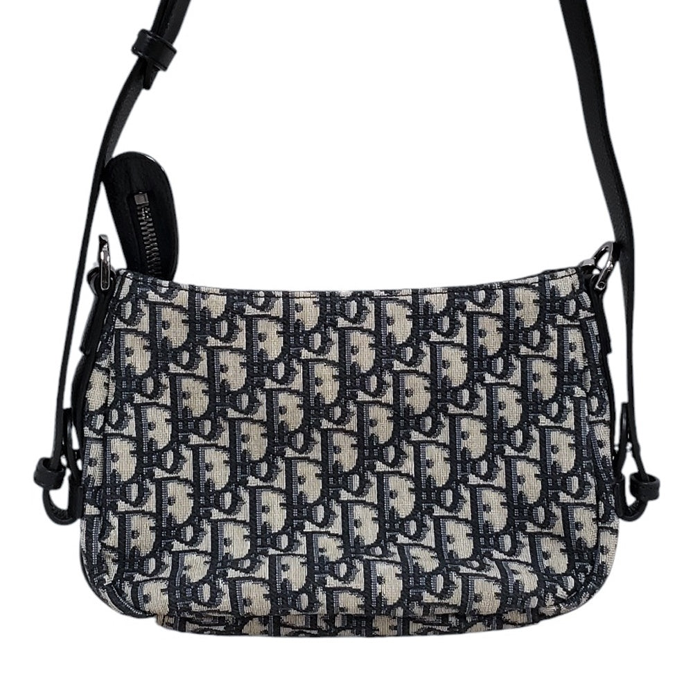 ディオール DIOR オブリーク サドル ミニソフトバッグ 2WAYショルダー