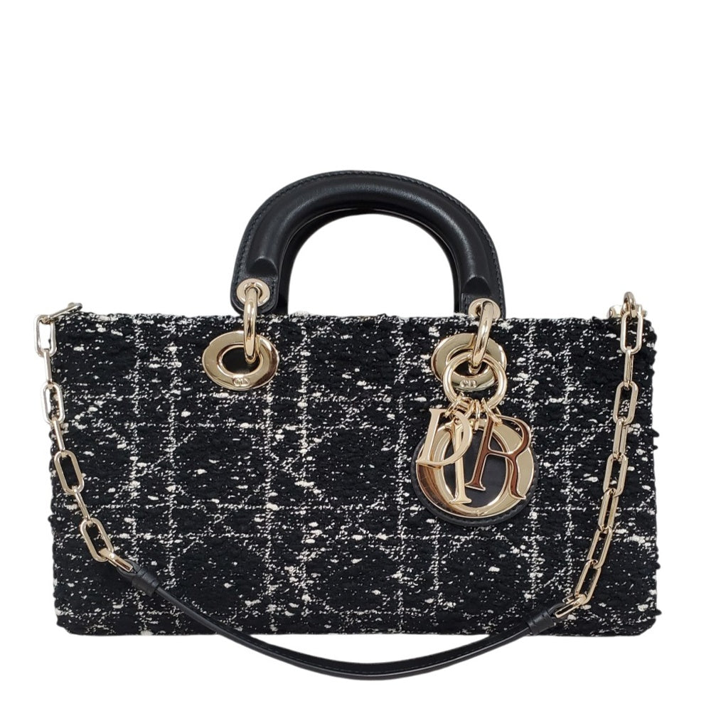 ディオールDior  レディディオール  D-joy  ミディアム  カナージュ  ハンドバッグ/PW26058