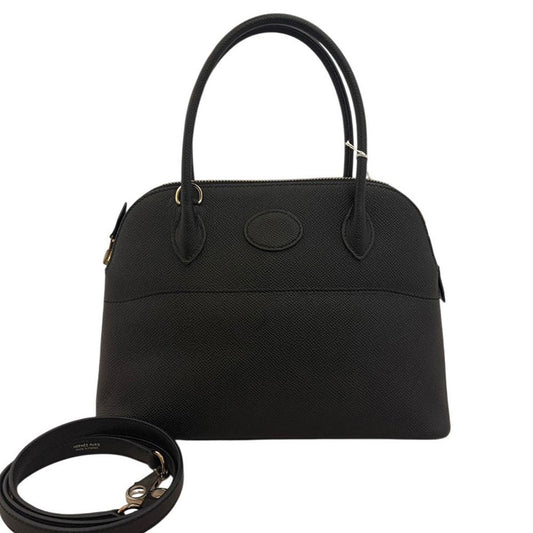 エルメス  HERMES  ボリード27  エプソン  ノワール  SV金具  C刻印