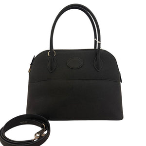 エルメス HERMES ボリード27 エプソン ノワール SV金具 C刻印