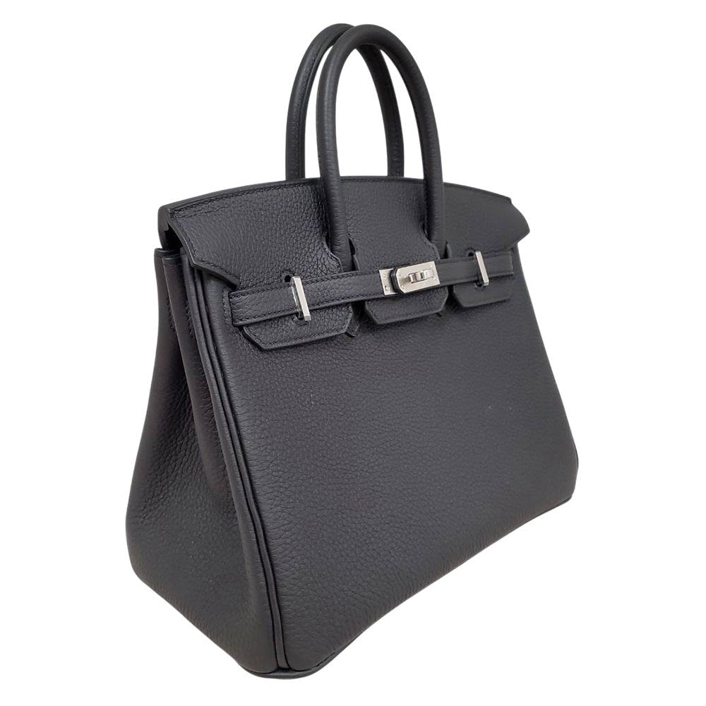エルメス  HERMES バーキン25 ノワール トゴ  トゴ SV金具  G刻印/AT2608017