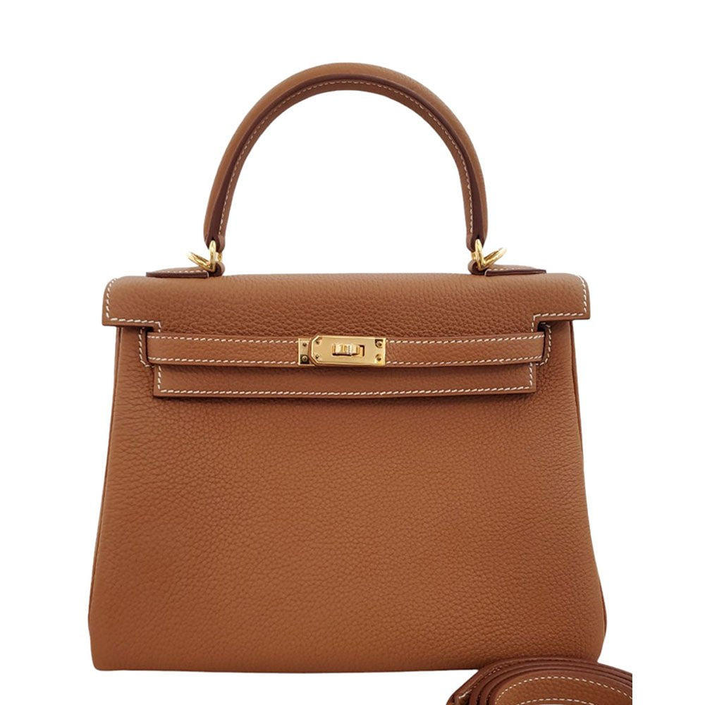 エルメス  HERMES  ケリー25  トゴ  ゴールド  W刻印  G金具/MA2410020