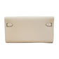 Hermes Kelly Wallet To Go Verso Epson Nata/Sesame B Engraved SV Hardware