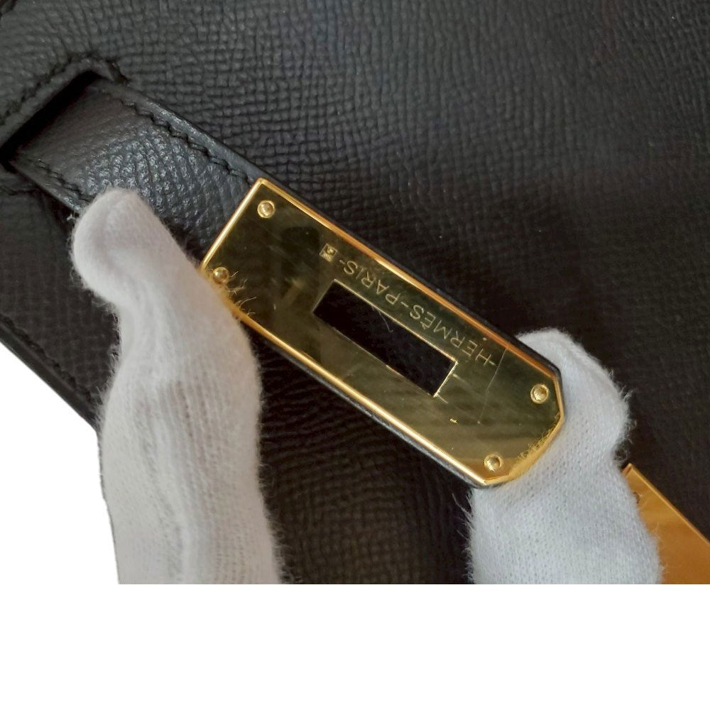 エルメス  HERMES  ケリー28  ノワール  エプソン  Y刻印  G金具