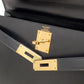 エルメス  HERMES  ケリー28  ノワール  ボックスカーフ  外縫い  〇Z刻  G金具/MA2508004