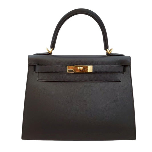 エルメス  HERMES  ケリー28  ノワール  エプソン  Y刻印  G金具