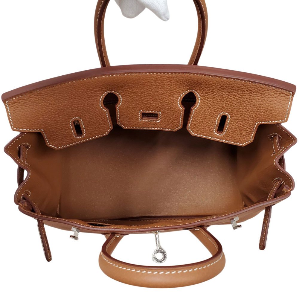エルメス  HERMES  バーキン25 トゴ ゴールド SV金具 K刻印/AT2610024