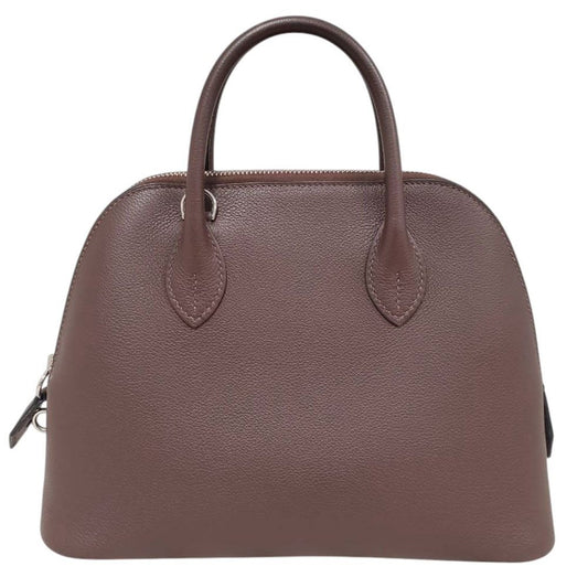 エルメス  HERMES ボリード1923 25ヴェルソ モカ/ナチュラルサブレ エバーカラー  W刻印  SV金具/AT260513