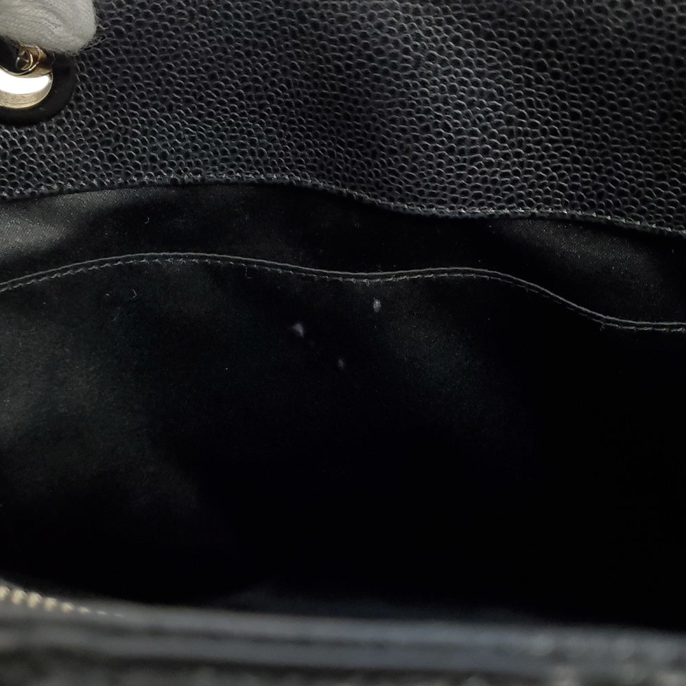 シャネル  CHANEL  キャビアスキン  マトラッセ  ココマーク  GSTチェーントートバッグ  ブラック A50995/MA2503013