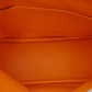 Hermes HERMES Bolide 1923 Mini Chevre Orange Mini Anne