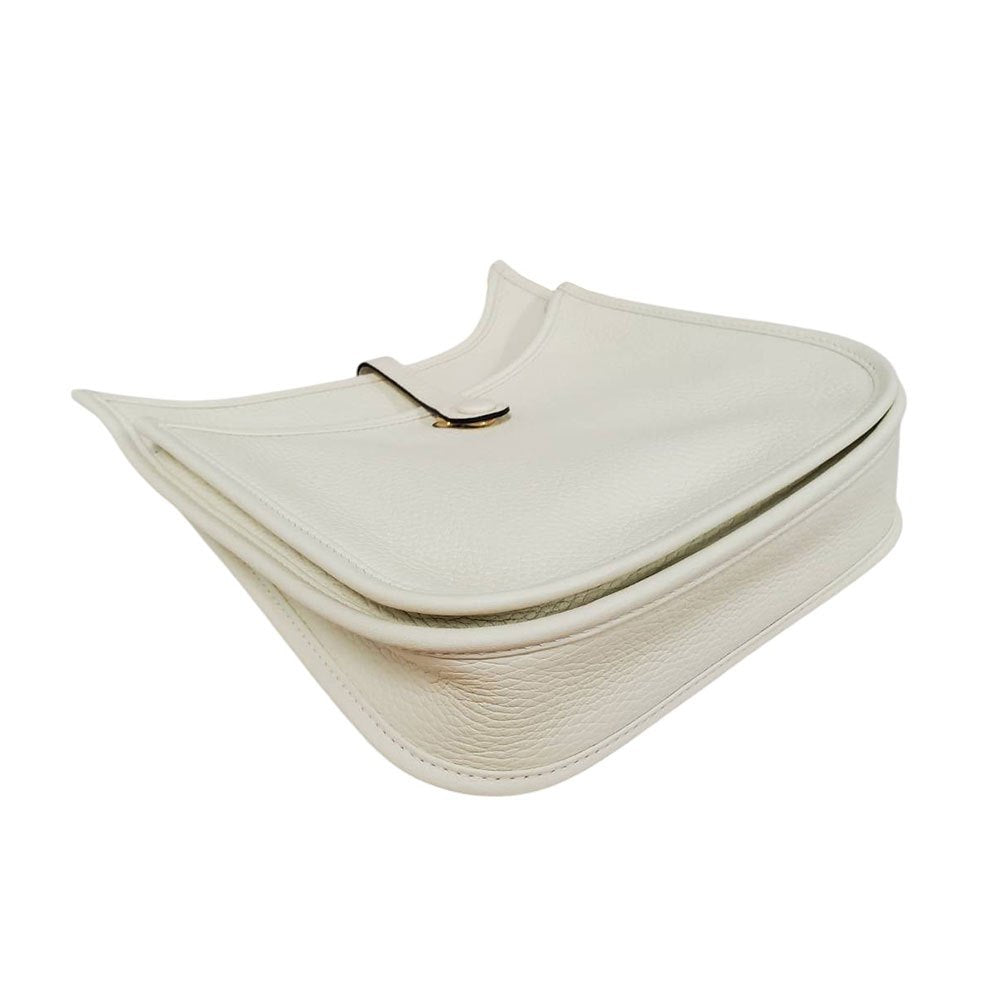 エルメス  HERMES エヴリン23 クリーム トリヨン  K刻印  G金具/AT260302
