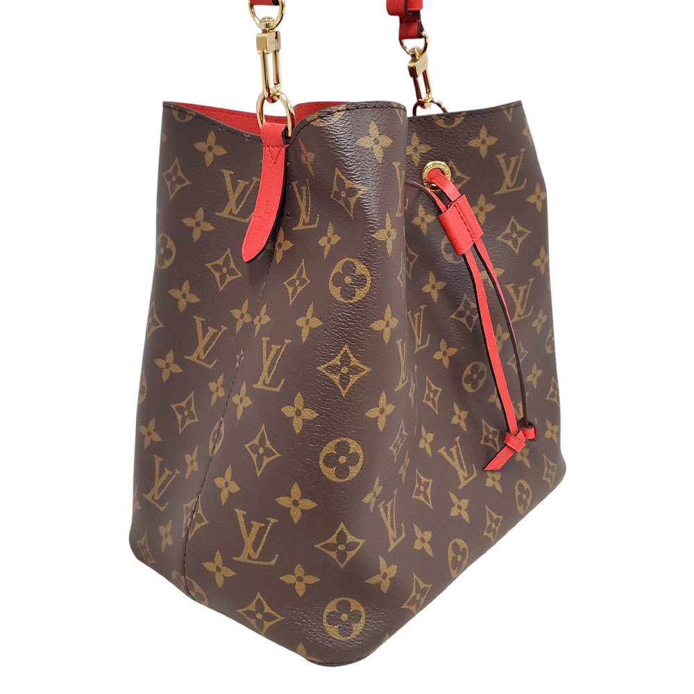ルイヴィトン  LOUIS  VUITTON  モノグラム  ネオノエMM  M44021  コクリコ