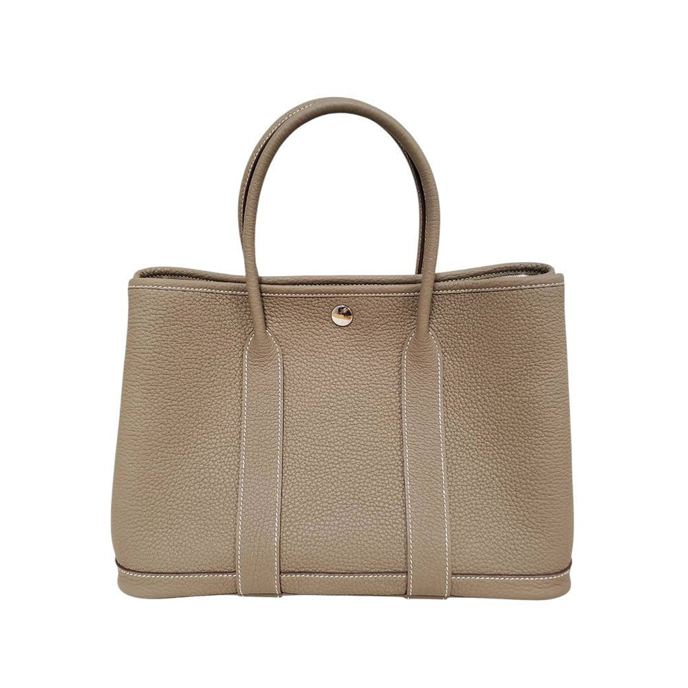 エルメス  HERMES ガーデンパーティTPM エトゥープ ネゴンダ  K刻印  SV金具/AT250812