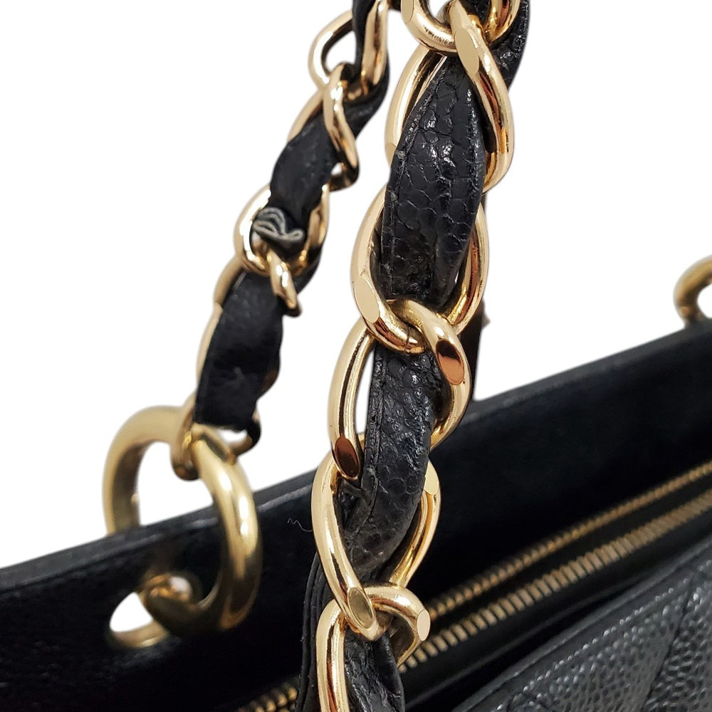 シャネル  CHANEL  キャビアスキン  GSTチェーントートバッグ  A50995/MA2602002
